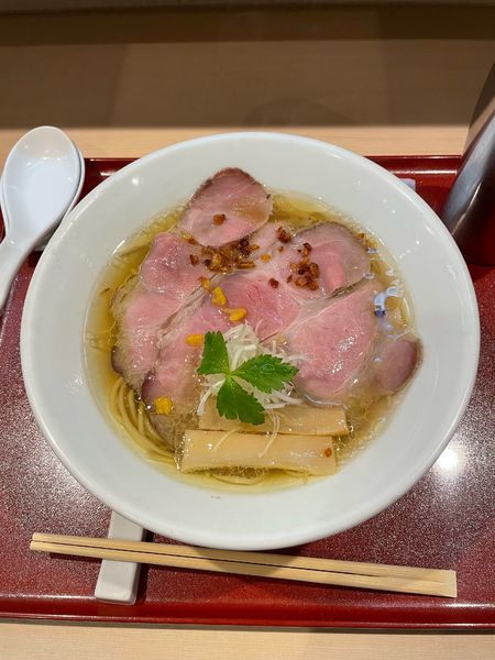 「金色貝そば(900円)」@燃えよ麺助の写真