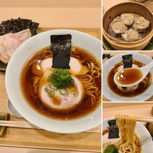 「ラーメン+特製盛り合わせ+シュウマイ(4個)」@ラーメン将太 Produced by 飯田商店 下鶴間店の写真