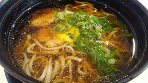 「鴨そば 286円」@はま寿司 鹿浜店の写真