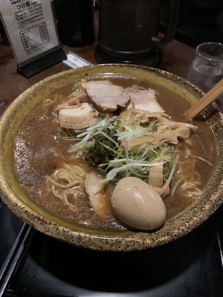 「中華そば大（トッピング全部のせ）」@もちもちの木 野田店の写真