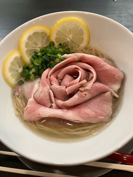 「【祝東海制覇レビュー】塩レモンラーメン」@僕家のらーめん RAKUGAKIの写真