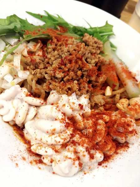 「タラ白子担々麺(白子増し)」@福島壱麺の写真