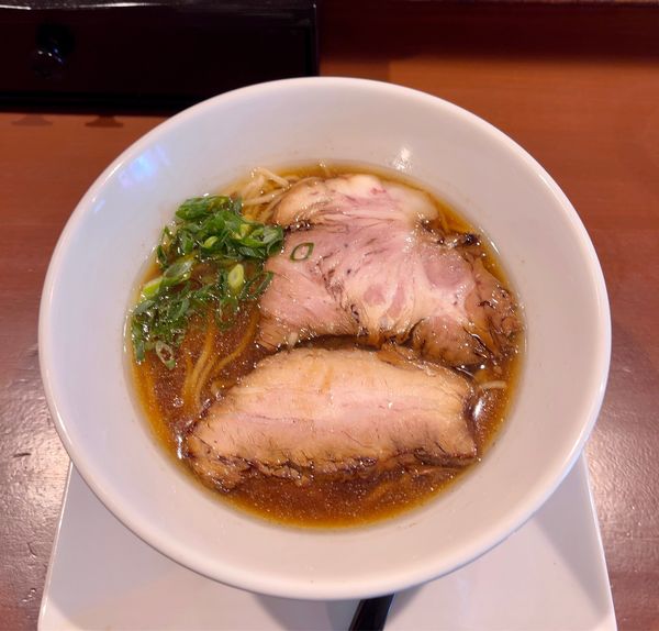 「旨そば（中華そば）900円」@牛薫る麺処 嵐風の写真