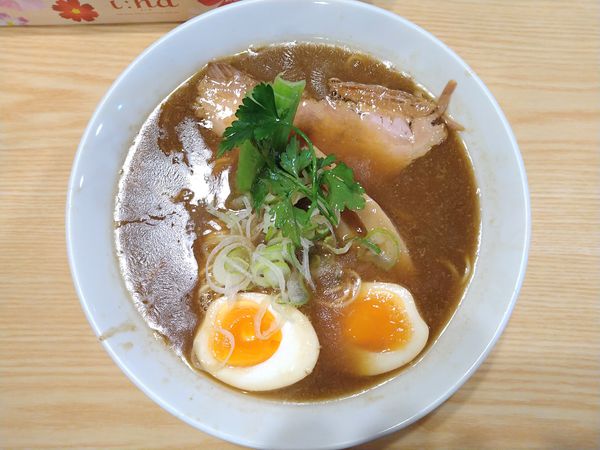 「煮干し醤油そば（ハード）」@らーめんDINING れんげの写真