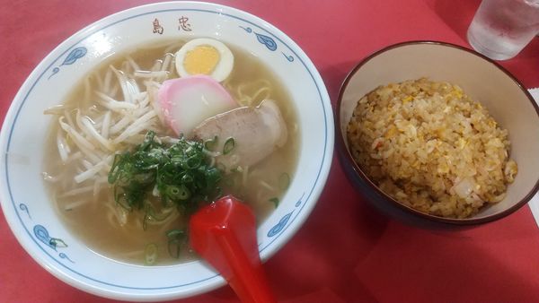 「ラーメンセット900円」@中華料理 島忠花の写真