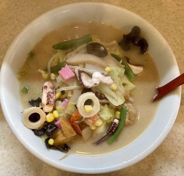 「チャンポン　1000円+半チャーハン100円」@球磨の写真