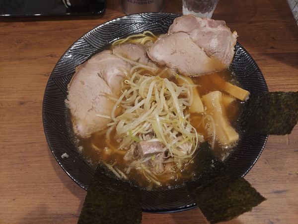 「ネギチャーシュー麺1180円の半額」@RAMEN RUNの写真