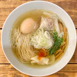 ★MIXワンタン煮玉子(塩)🍜¥1,300