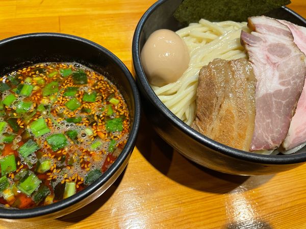 「特製辛つけ麺（1,150円）」@つけ麺 燕武の写真