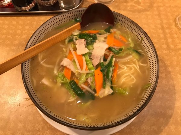 「タンメン　750円」@中華料理 一番の写真