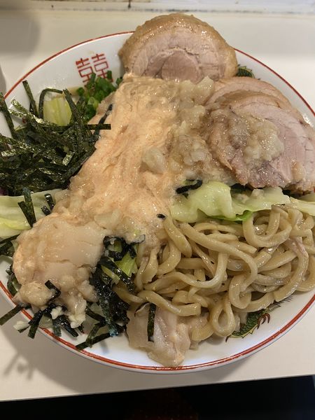 「限定F めんたいマヨヨーン+豚一枚 1150+130」@ハイパーファットンの写真