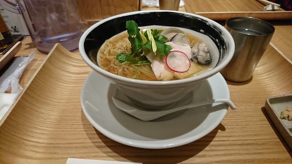 「鶏白湯SOBA￥1.100円」@銀座 篝 ルクア大阪店の写真