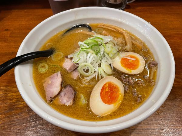 「味玉みそ」@さっぽろ羅偉伝 高田馬場店の写真