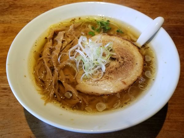 「穂先メンマラーメン醤油(大盛り)」@手打ちラーメン創房 舌笑家の写真