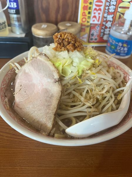 「ふじ麺(960円)+大盛(160円)」@常勝軒 伊勢崎総本店の写真