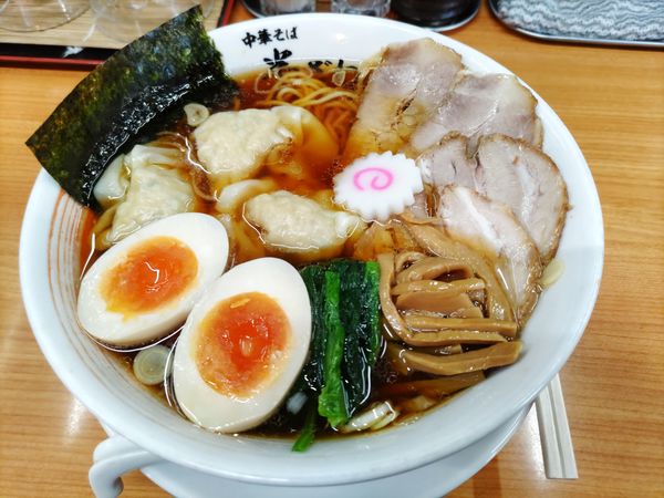 「特製中華そば醤油（1250円）」@中華そば 半ざわの写真