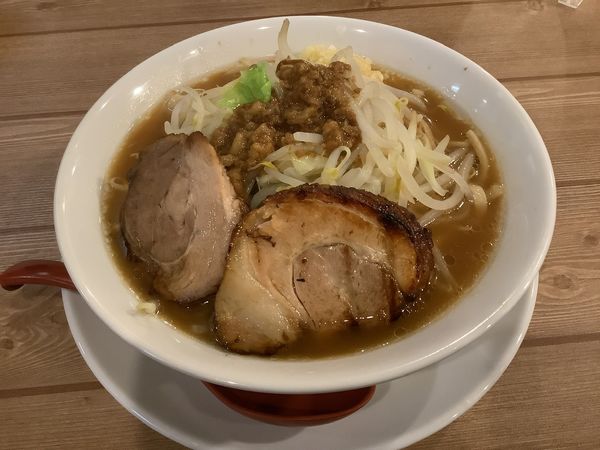 「ラーメン（小）730円」@麺ゃ花ょの写真