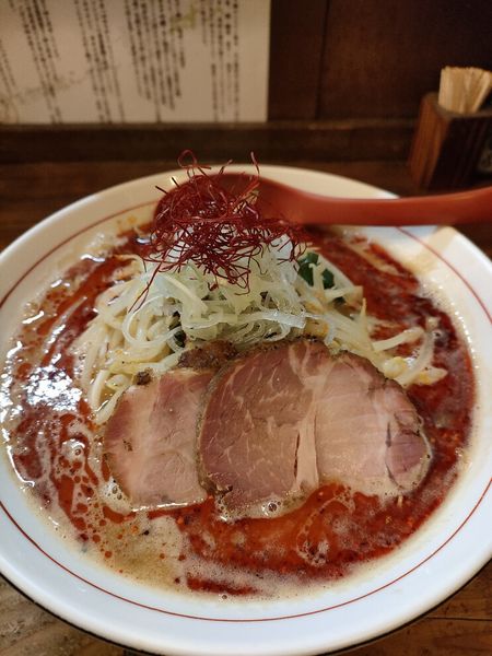 「辛味噌の大盛」@東京味噌らーめん 鶉の写真