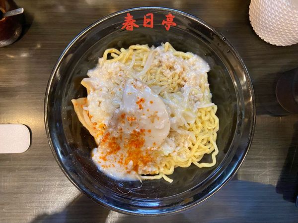 「油そば」@油そば 春日亭 渋谷店の写真