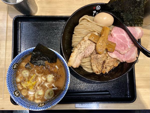 「特製つけ麺」@麺屋 たけ井 阪急梅田店の写真