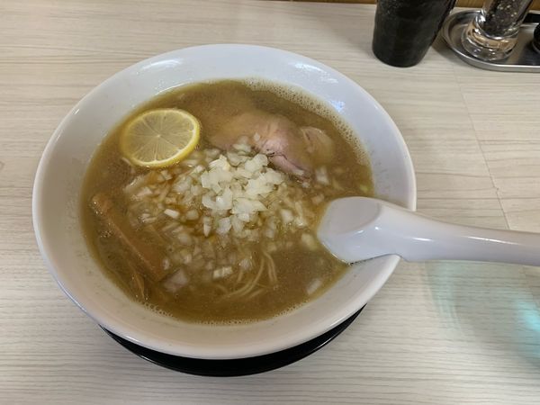 「煮干しそば850円」@寺カフェ 中華そば水加美の写真