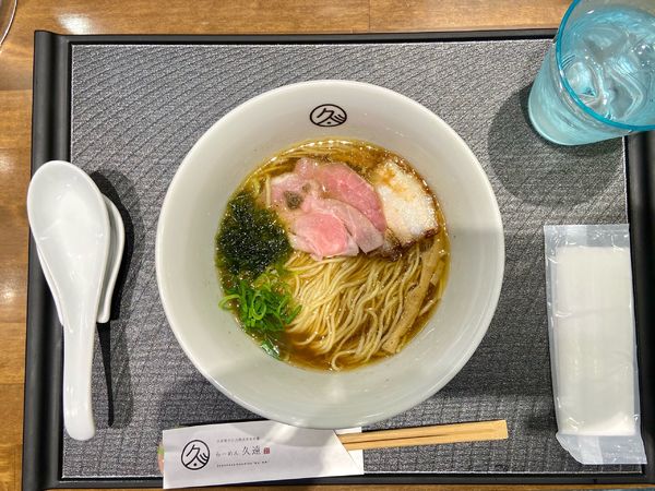 「醤油ラーメン」@らーめん 久遠の写真
