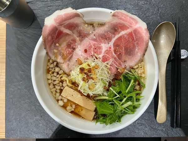 「中華そば」@醤油らーめん ピース 本町店の写真