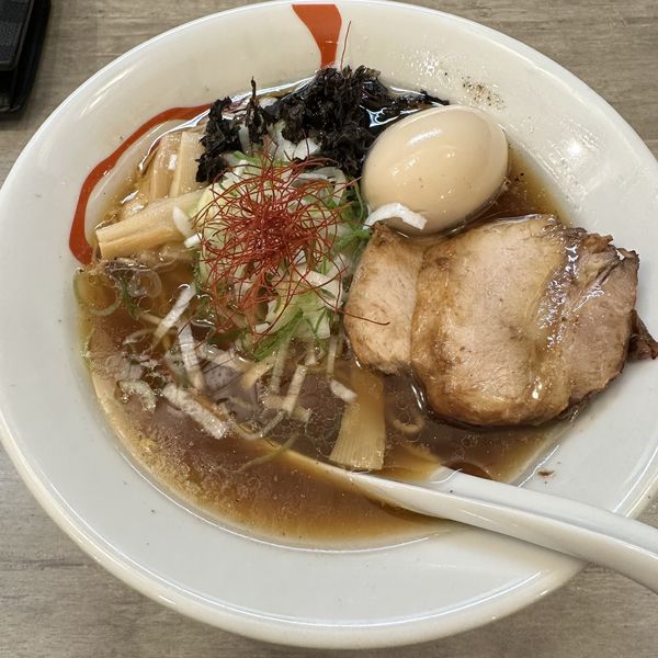 「特製醤油ラーメン　替え玉　¥1,150+120」@らーめん酒場 福籠 通町店の写真