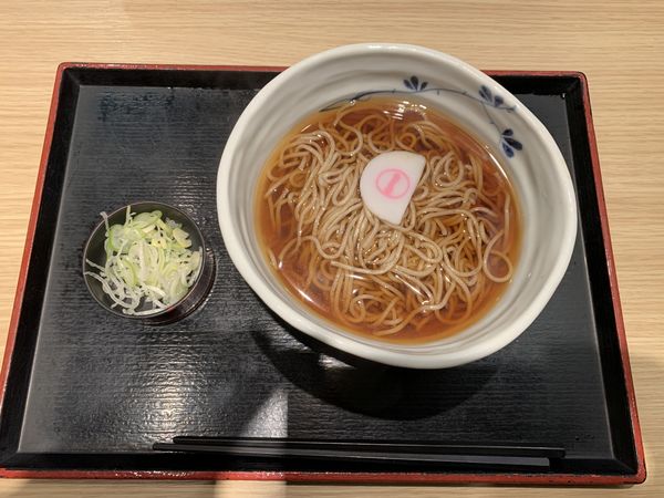 「かけそば」@そばいち ペリエ海浜幕張店の写真