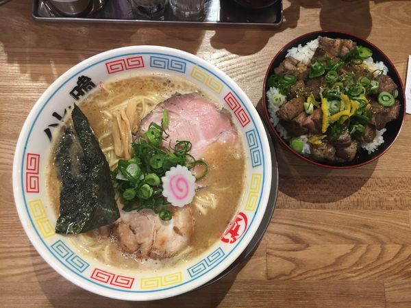 「鶏しぼりそば」@ハレノチ晴の写真