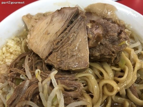 「小ラーメン 「ニンニクアブラ」(900円」@ラーメン二郎 柏店の写真
