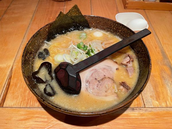 「味噌ラーメン」@白樺山荘 北海道ラーメン道場店の写真