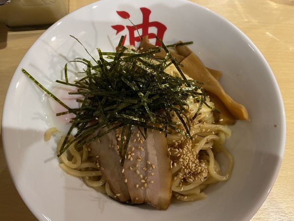 「半熟卵油そば」@きりん寺 高田馬場店の写真