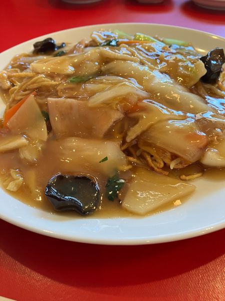 「五目あんかけ焼きそば」@中国飯荘 山城の写真