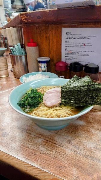 「ラーメン 並」@横浜ラーメン 武蔵家 志木店の写真
