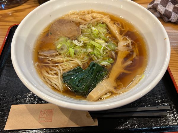 「しょうゆラーメン820円」@麺酒 ゆうの写真