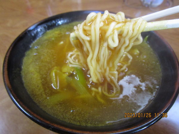 「カレーラーメン 500円」@甘味かどやの写真