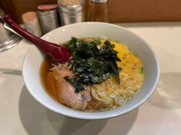 「納豆らぁめん¥920」@らぁめん ほりうち 新橋店の写真