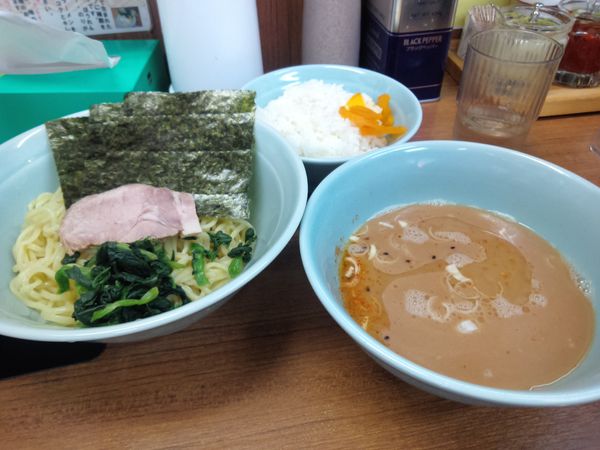 「つけ麺並６５０円」@横浜ラーメン 武蔵家 北千住店の写真