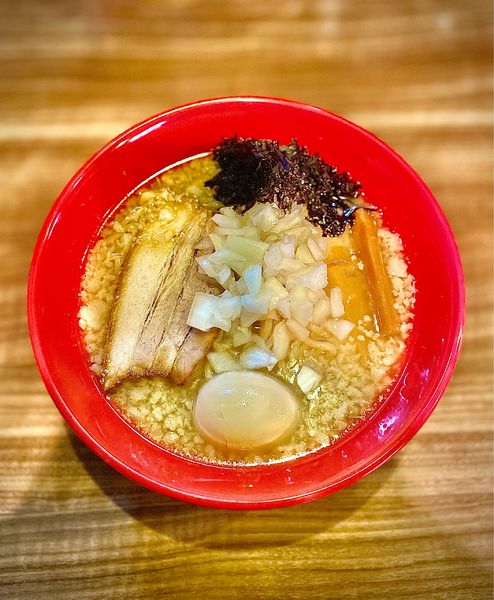 「つばめらーめん + 味玉」@麺屋 とどろきの写真