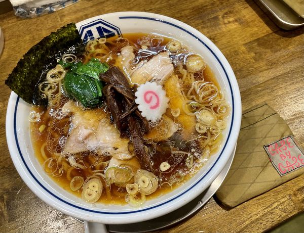 「生姜醤油ラーメン」@生姜醤油専門 我武者羅 幡ヶ谷本店の写真