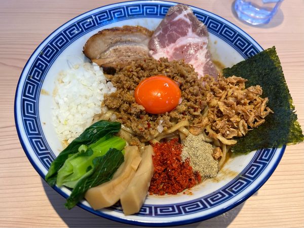 「【限定】味噌まぜそば」@狼煙 浦和店の写真