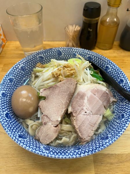 「塩ラーメン＋味玉」@らーめん きじとらの写真
