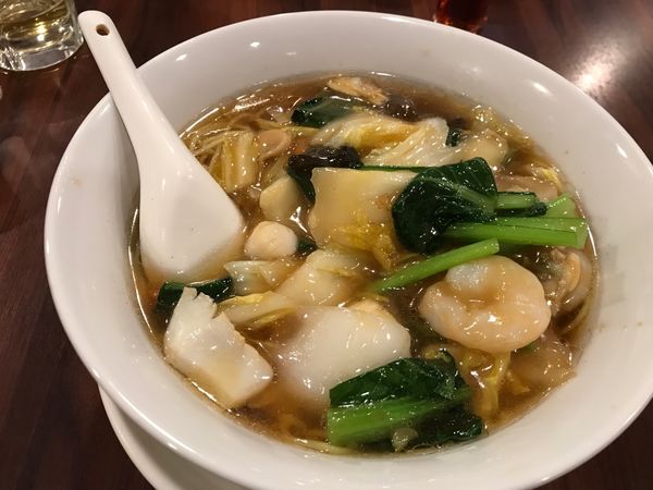 「五目ラーメン」@餃子の錦華苑の写真