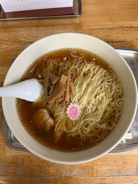 「中華麺 820円、メンマ増量 150円」@大勝軒 東川口の写真