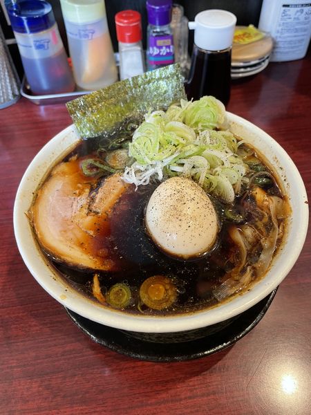 「【気まぐれ限定】佐野ブラック」@佐野らーめん 湧の写真