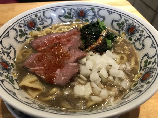 「定番すごい煮干しラーメン」@ビーフキッチンスタンド 新橋店の写真