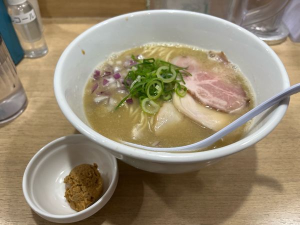 「渡り蟹の貝そば」@貝麺みかわの写真