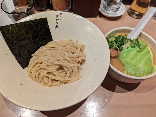 「濃熟つけ麺1000円」@鶏そば かぐら屋 西新宿店の写真