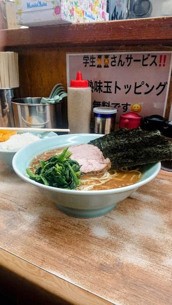 「ラーメン 並」@横浜ラーメン 武蔵家 志木店の写真